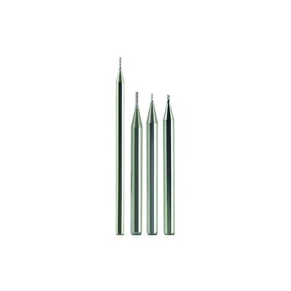 Morse Single End Mill, Center Cutting Miniature Stub Length, Series 5918T, 0011 Cutter Dia, 112